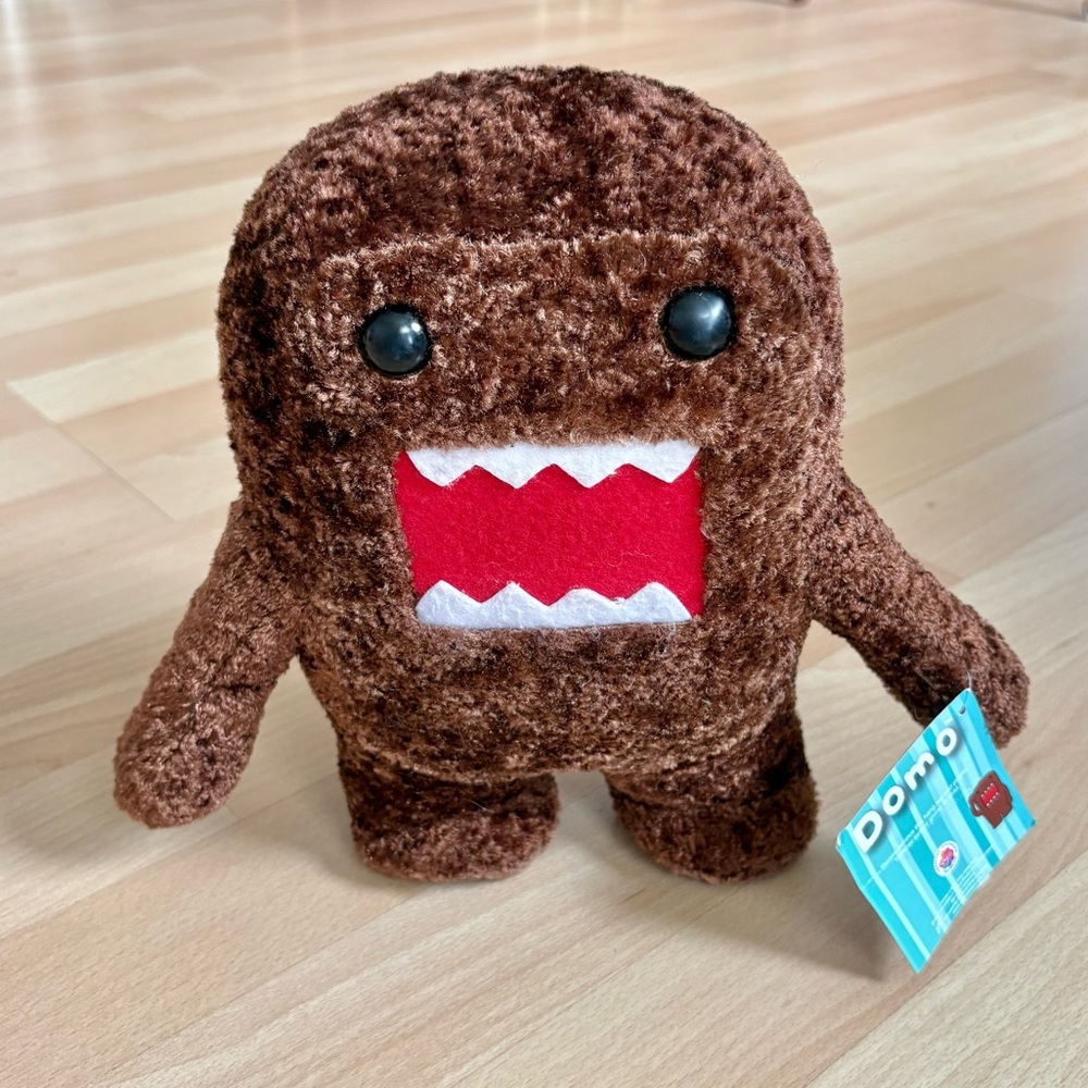 Domo Plush 9" Stuffed Toy by Nanco Kawaii Monster NEW with Tags